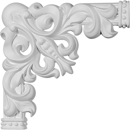 Ekena Millwork 11"W x 11"H Nexus Panel Moulding Corner (matches moulding PML01X00NE) PML11X11NE